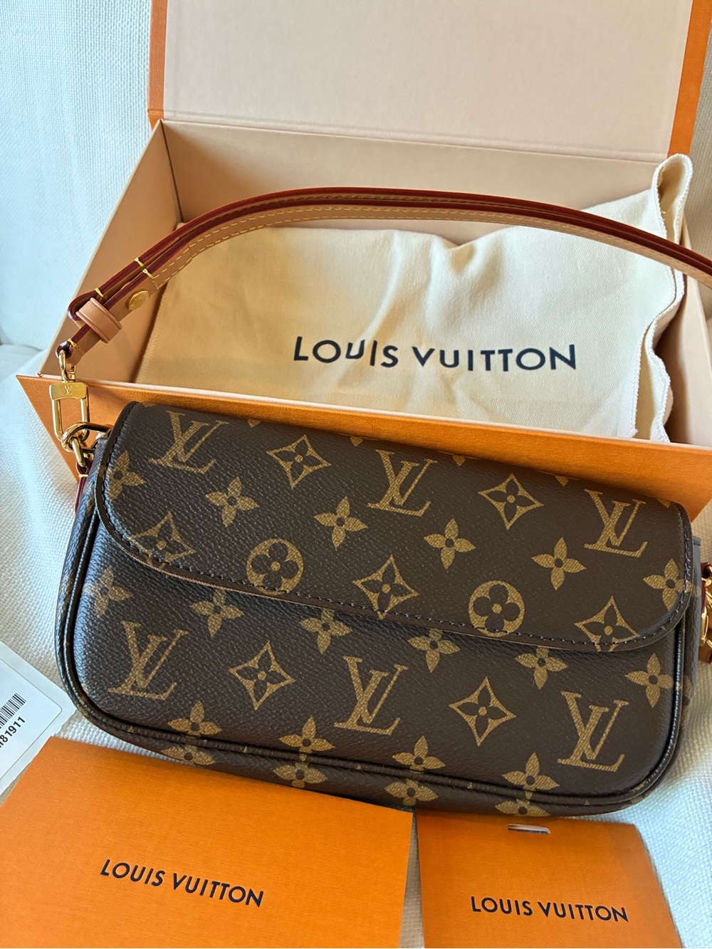 Louis Vuitton Ivy Wallet on Chain Monogram M81911